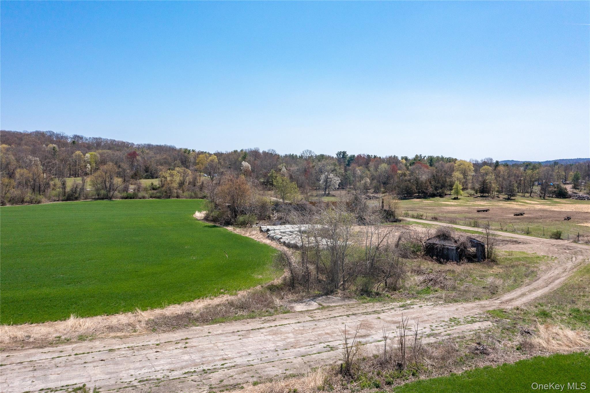 19 County Road Elizaville, NY 12523 - Photo 20 of 25 a view of a grassy area with mountains and a houses
