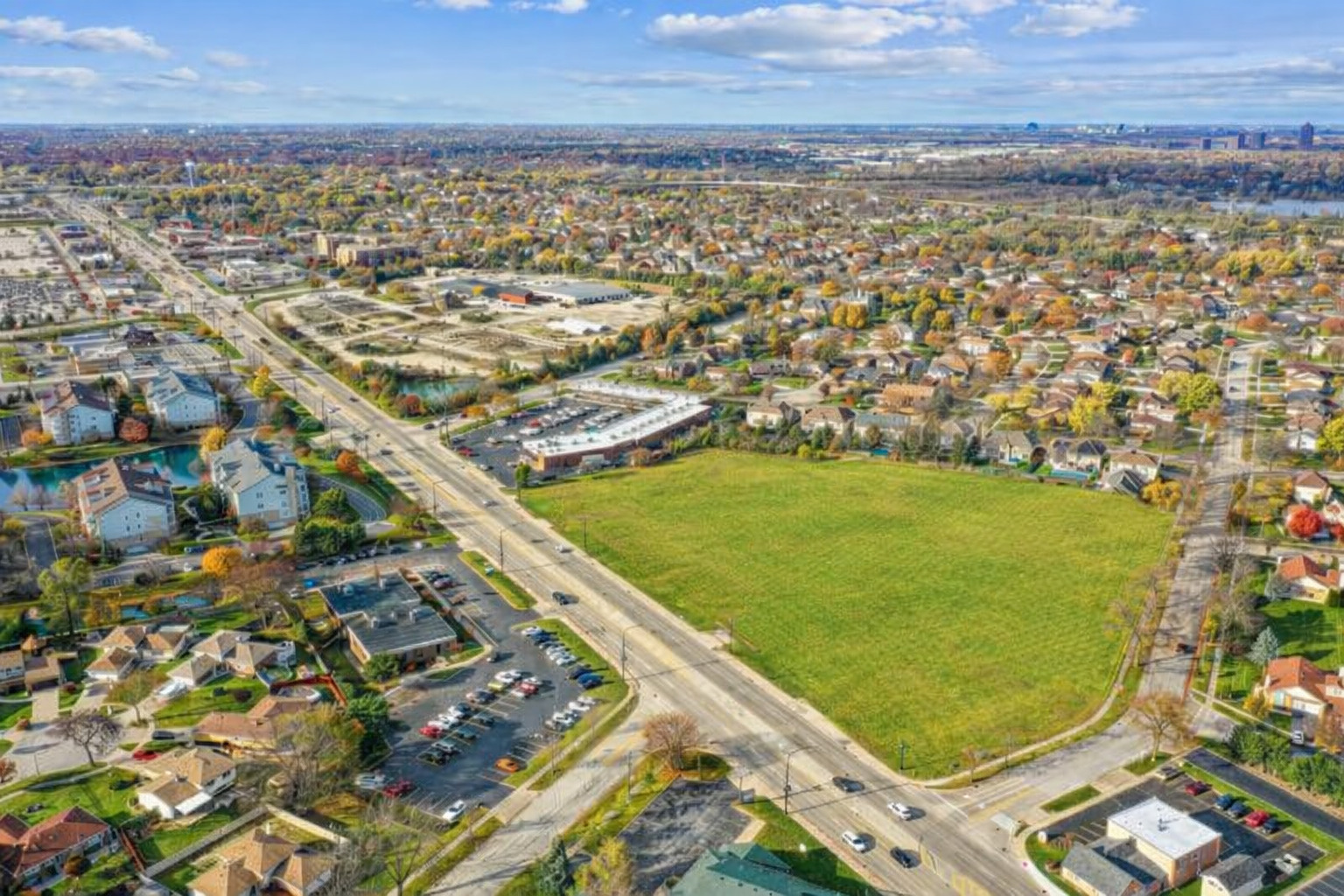 1100 West Lake Street Addison, IL 60101 - Photo 2 of 2 an aerial view of residential houses with outdoor space