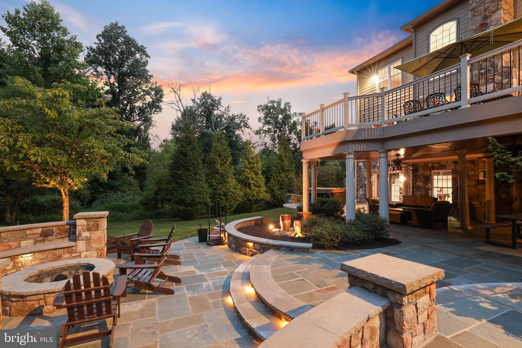 12063 Open Run Road Ellicott City, MD 21042 - Photo 74 of 80 Twilight Patio