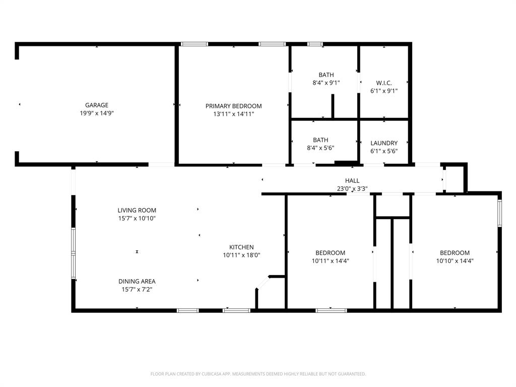 2020 Bosque Boulevard Waco, TX 76707 - Photo 27 of 27 a picture of a floor plan