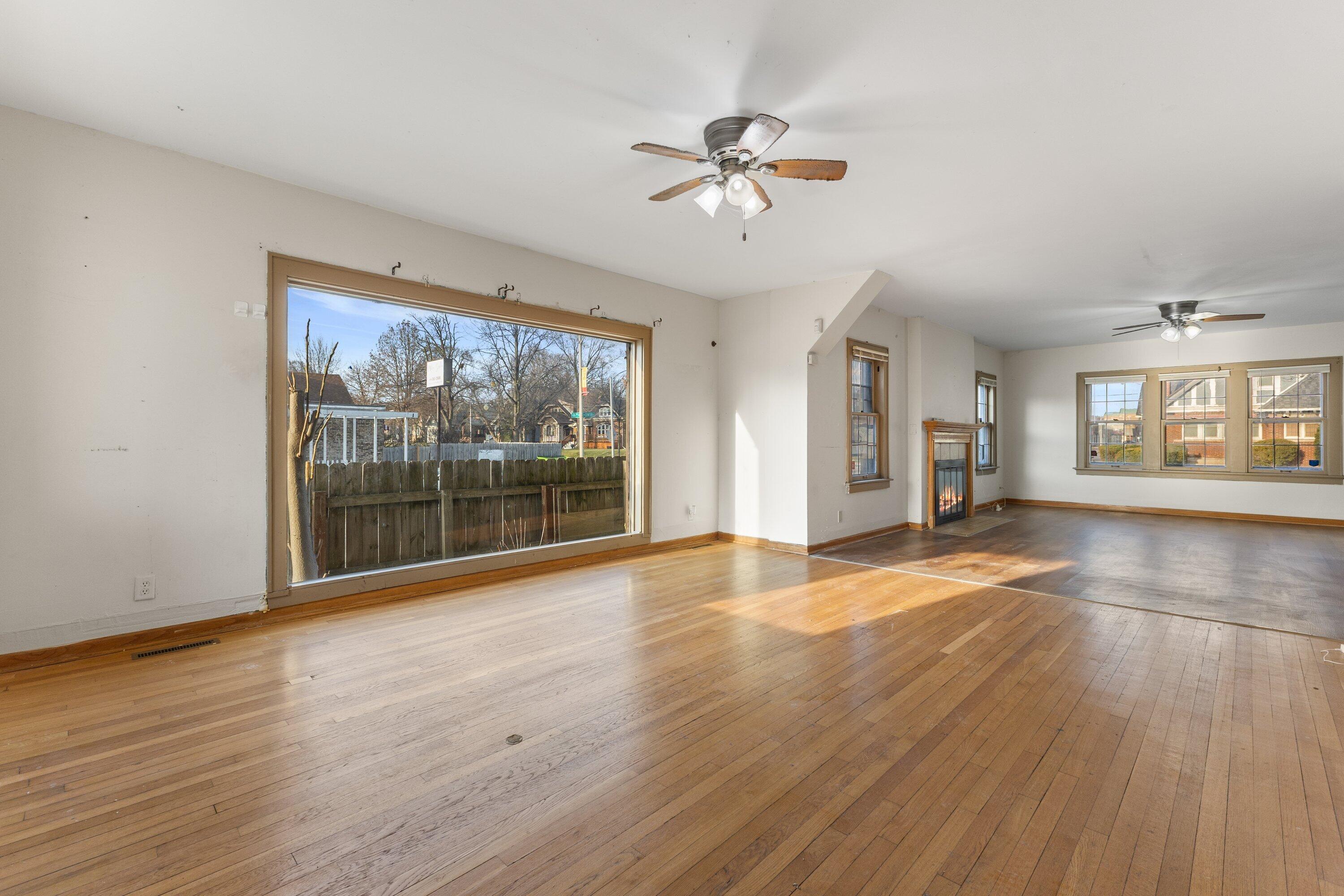 2704 North 46th Street Milwaukee, WI 53210 - Photo 6 of 29 Large living room connected to dining room
