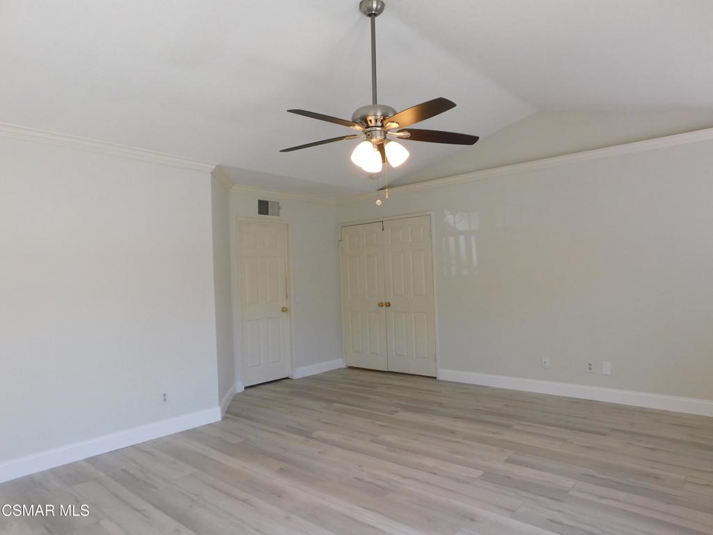 559 Stoney Peak Court Simi Valley, CA 93065 - Photo 28 of 62 a view of an empty room with a fan