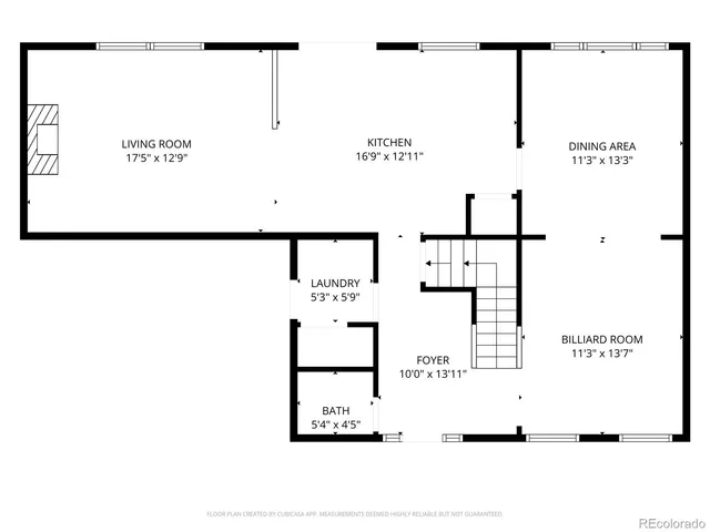 a picture of floor plan