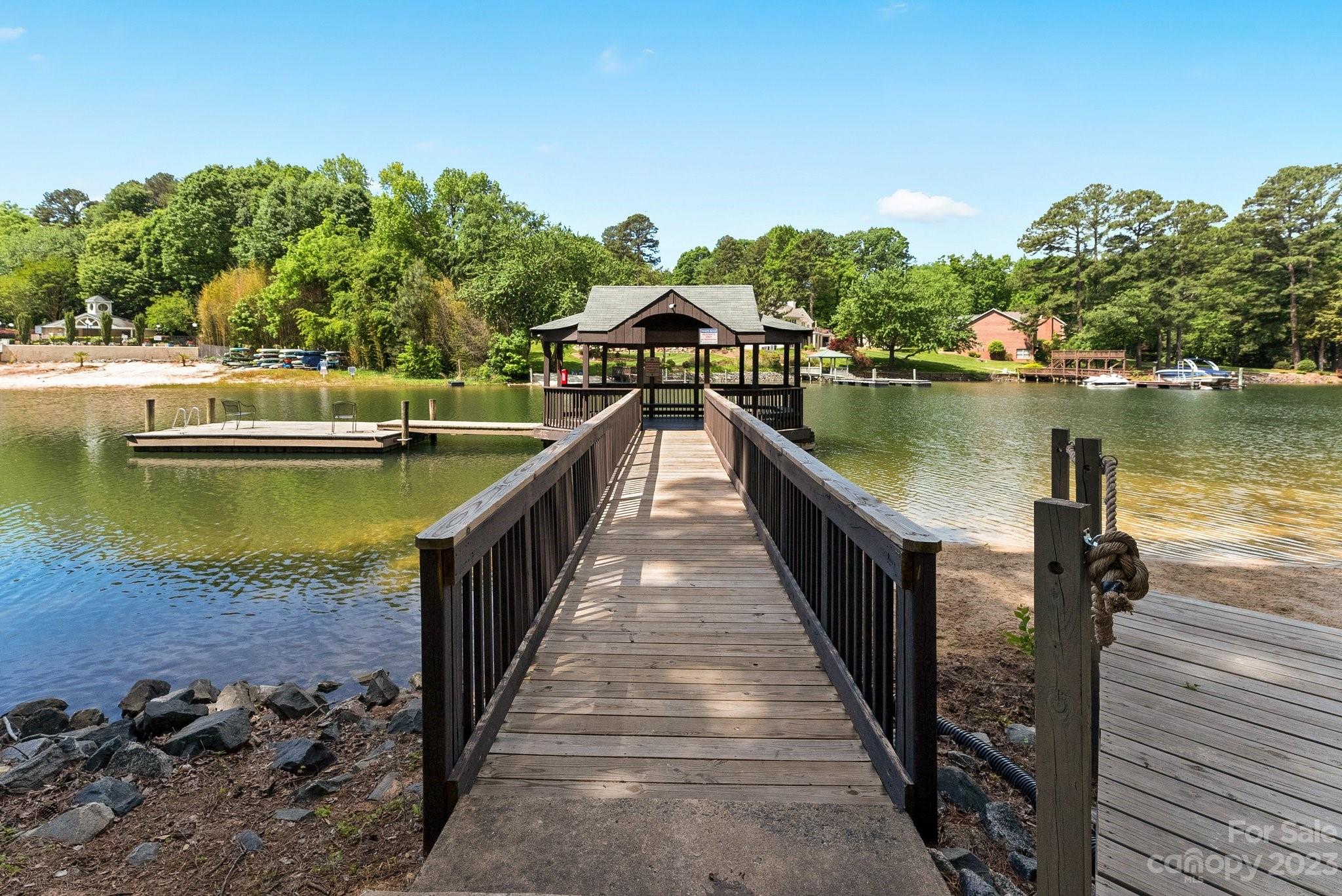 19905 Henderson Road, Unit A Cornelius, NC 28031 - Photo 46 of 46 a view of a lake with a outdoor space