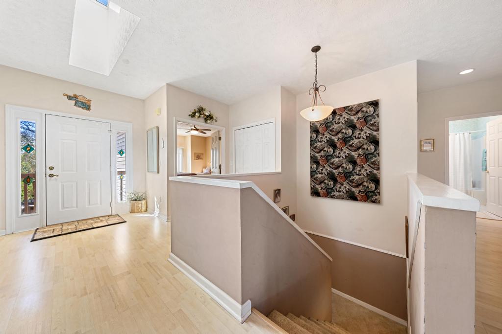109 Sheldon Lane Westminster, SC 29693 - Photo 21 of 39 Stairway to downstairs bedroom and workshop