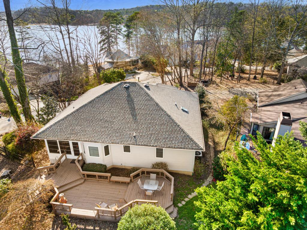 109 Sheldon Lane Westminster, SC 29693 - Photo 26 of 39 Water view with an inviting rear deck and lush greenery enhance this home