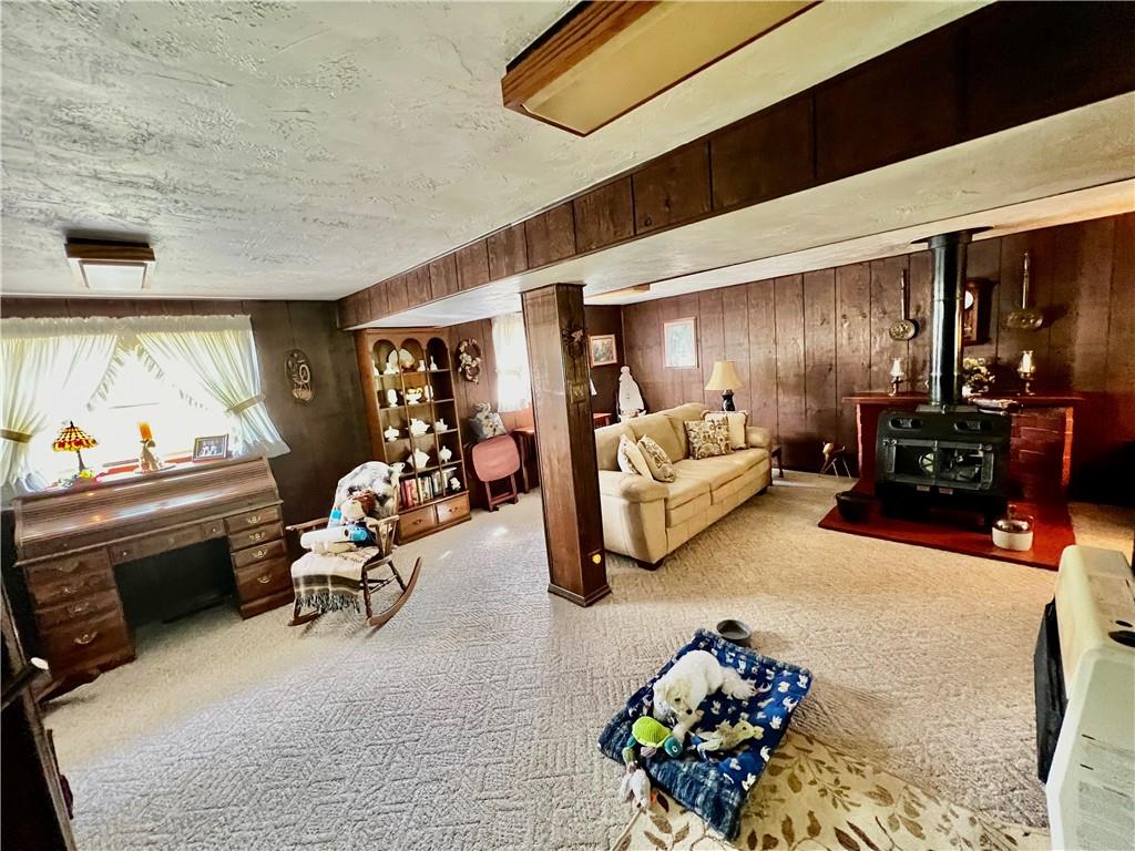 991 Washington Church Road Home, PA 15747 - Photo 33 of 37 a hallway with furniture and a couch