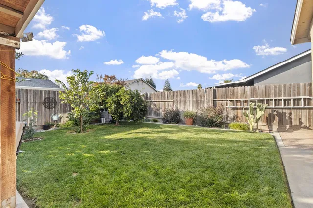 a view of a big yard