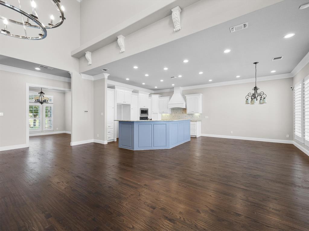 107 Marina Del Ray Bridgeport, TX 76426 - Photo 13 of 40 a view of kitchen and hall with wooden floor