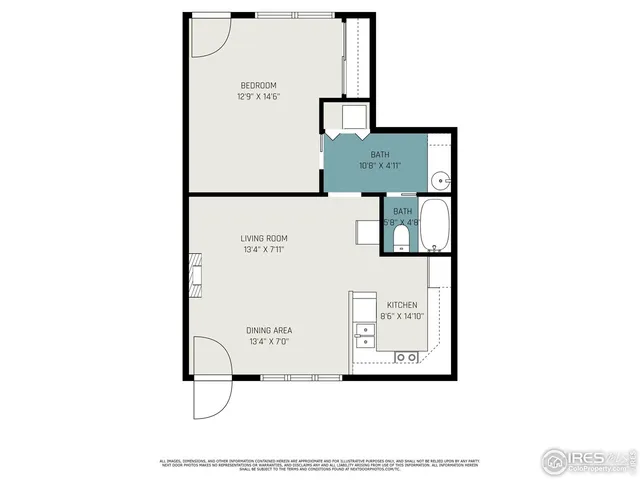 a picture of a bench in front of a building