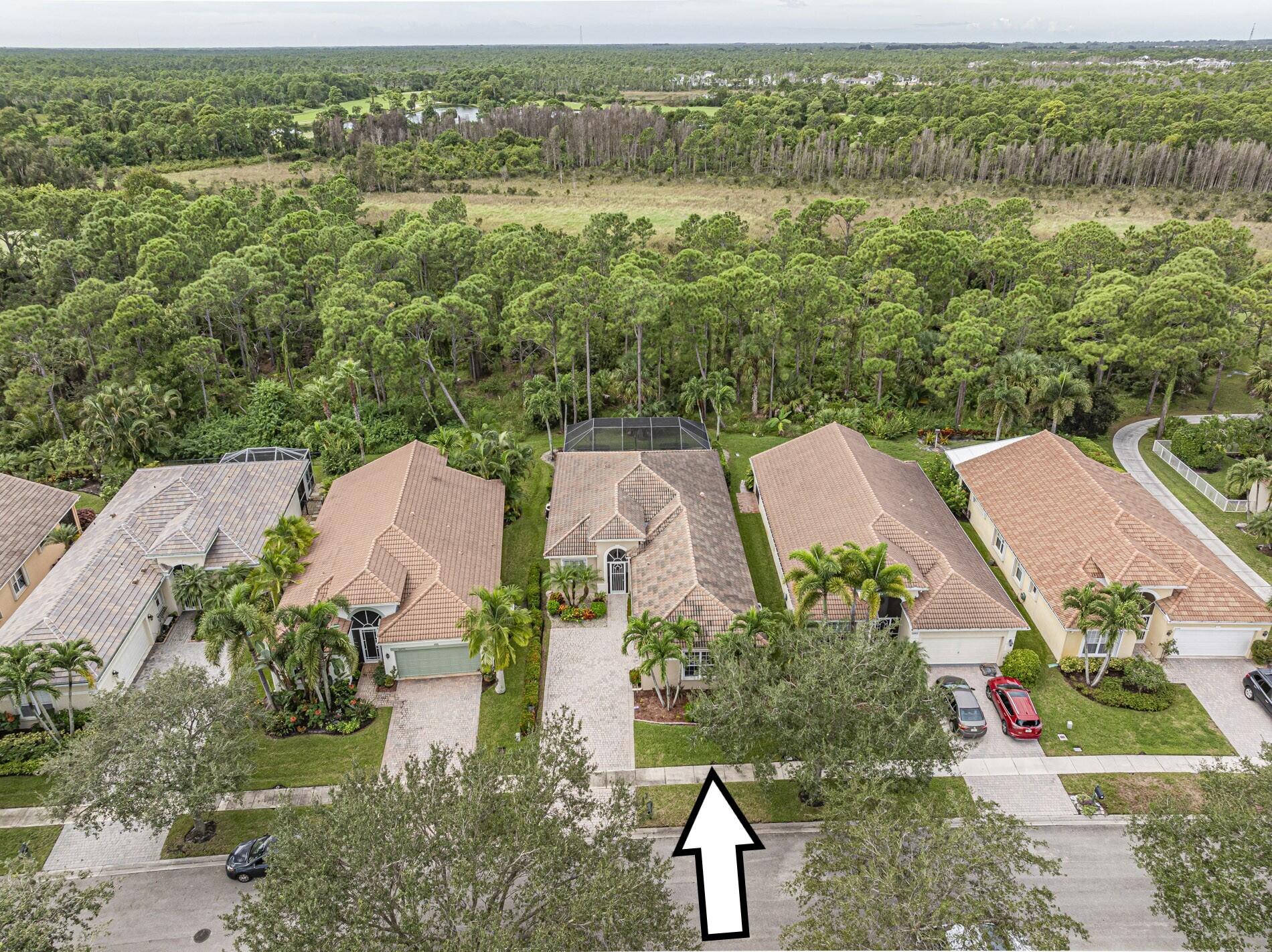 6871 Southeast Twin Oaks Circle Stuart, FL 34997 - Photo 29 of 34 Aerial View