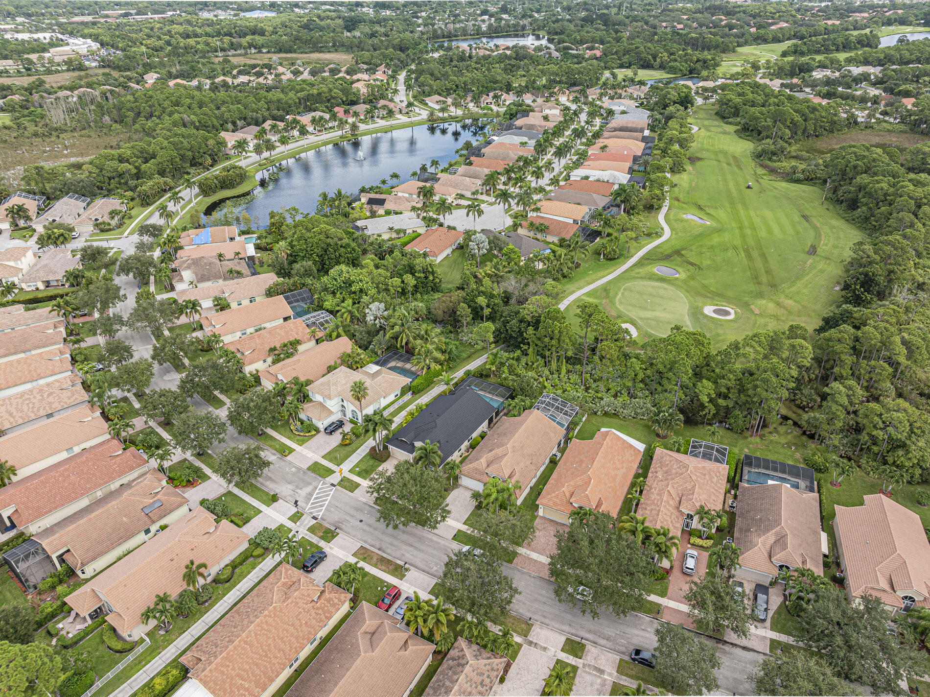 6871 Southeast Twin Oaks Circle Stuart, FL 34997 - Photo 30 of 34 Aerial View