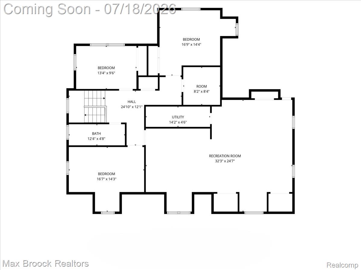 294 Lincoln Road Grosse Pointe, MI 48230 - Photo 82 of 84 3rd Floor Plan