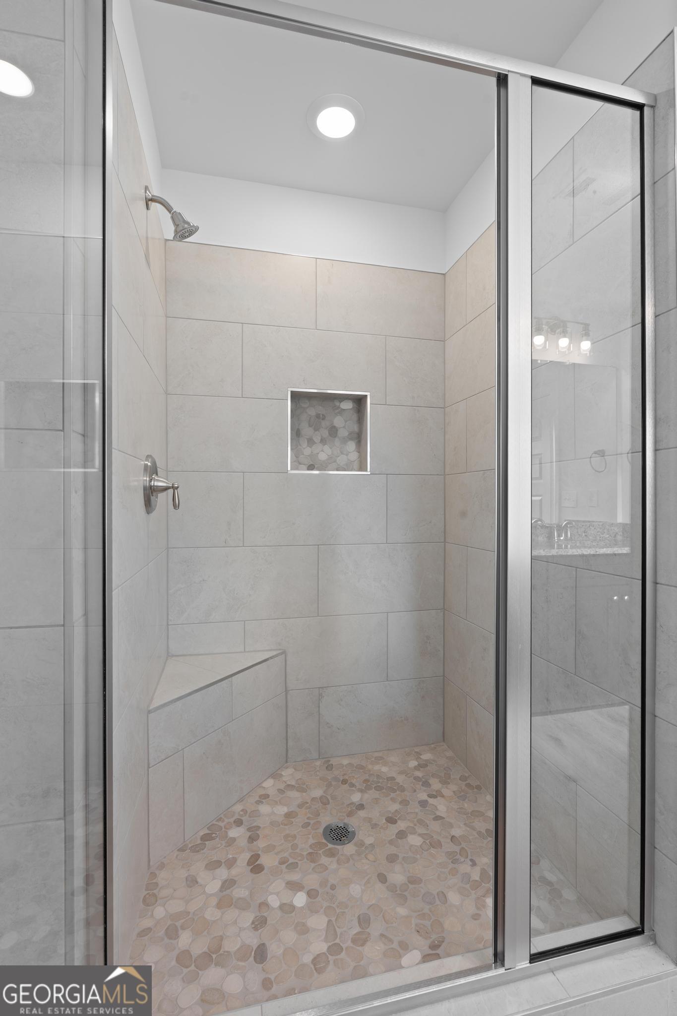 2305 New Hope Road, Unit (LOT 5) Locust Grove, GA 30248 - Photo 34 of 45 a bathroom with a shower