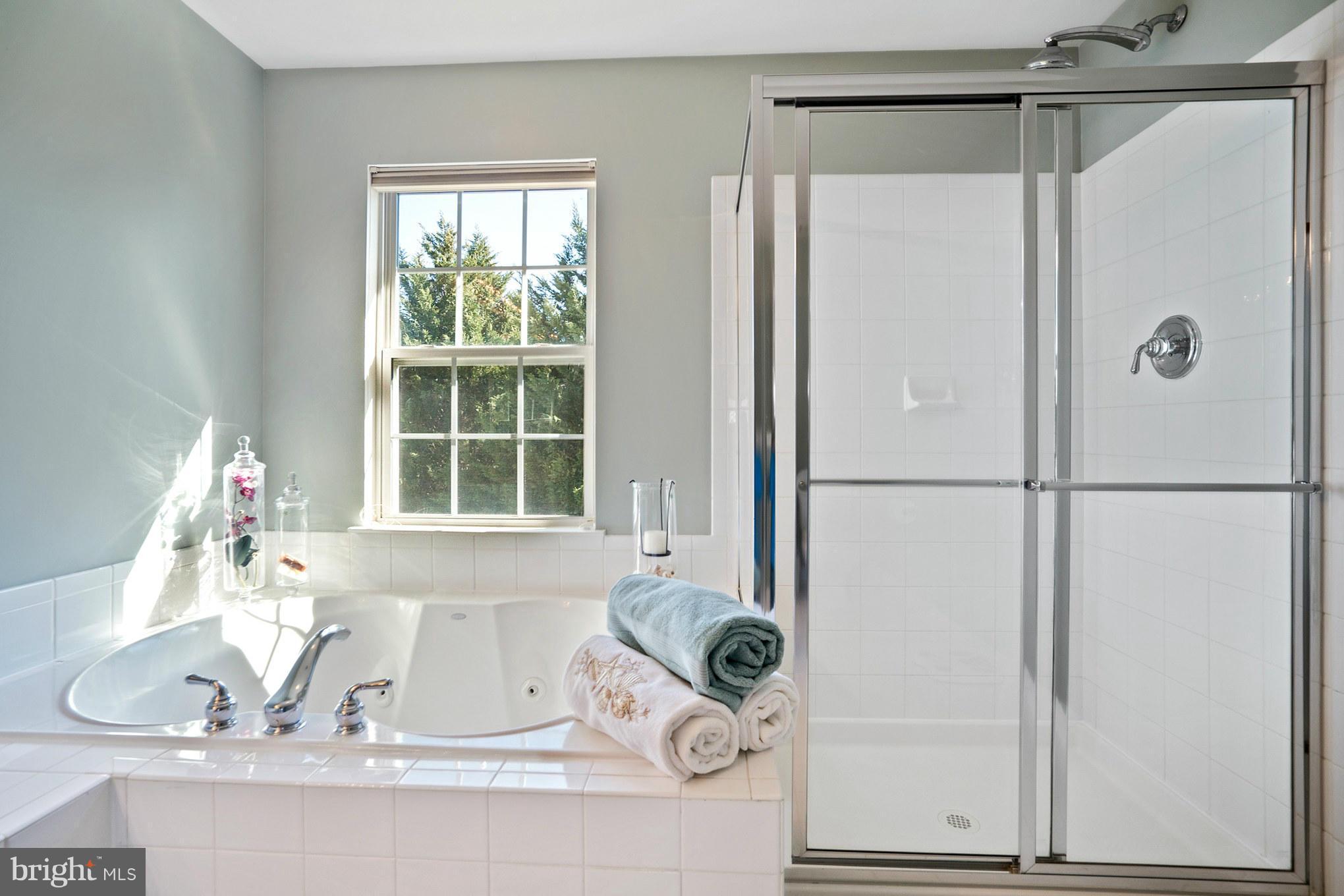 14202 Brass Wheel Road Boyds, MD 20841 - Photo 17 of 27 a bathroom with a tub and a window