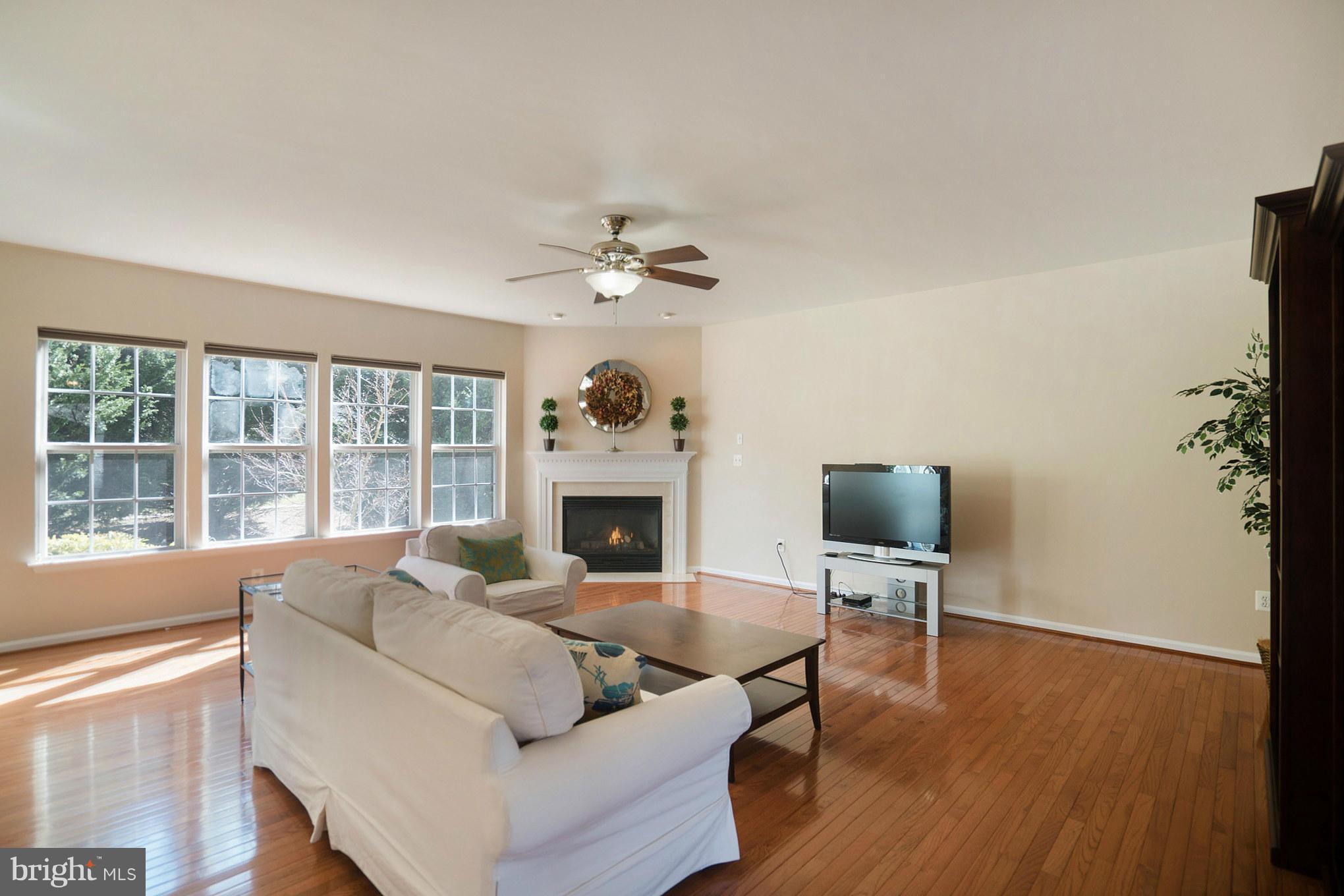 14202 Brass Wheel Road Boyds, MD 20841 - Photo 7 of 27 a living room with furniture a fireplace and a flat screen tv
