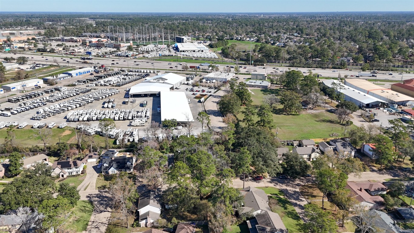 202 Black Forest Drive Spring, TX 77388 - Photo 5 of 29 an aerial view of residential building and lake view