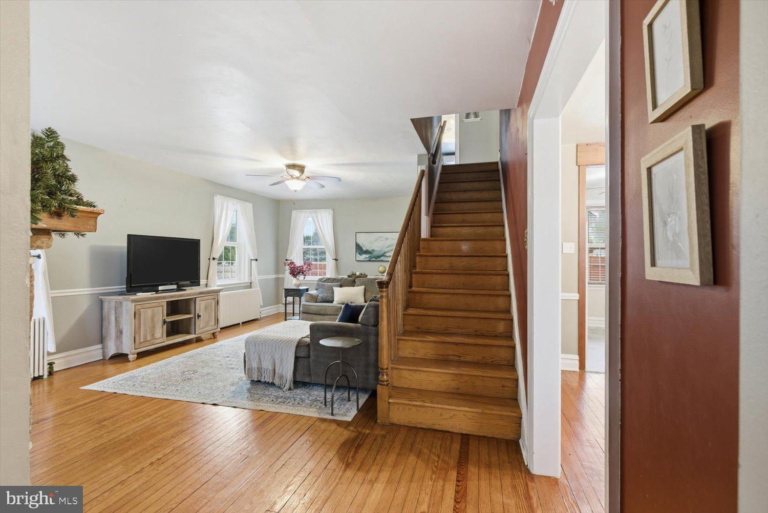 845 Paramount Avenue Lancaster, PA 17602 - Photo 5 of 49 a living room with furniture and a flat screen tv