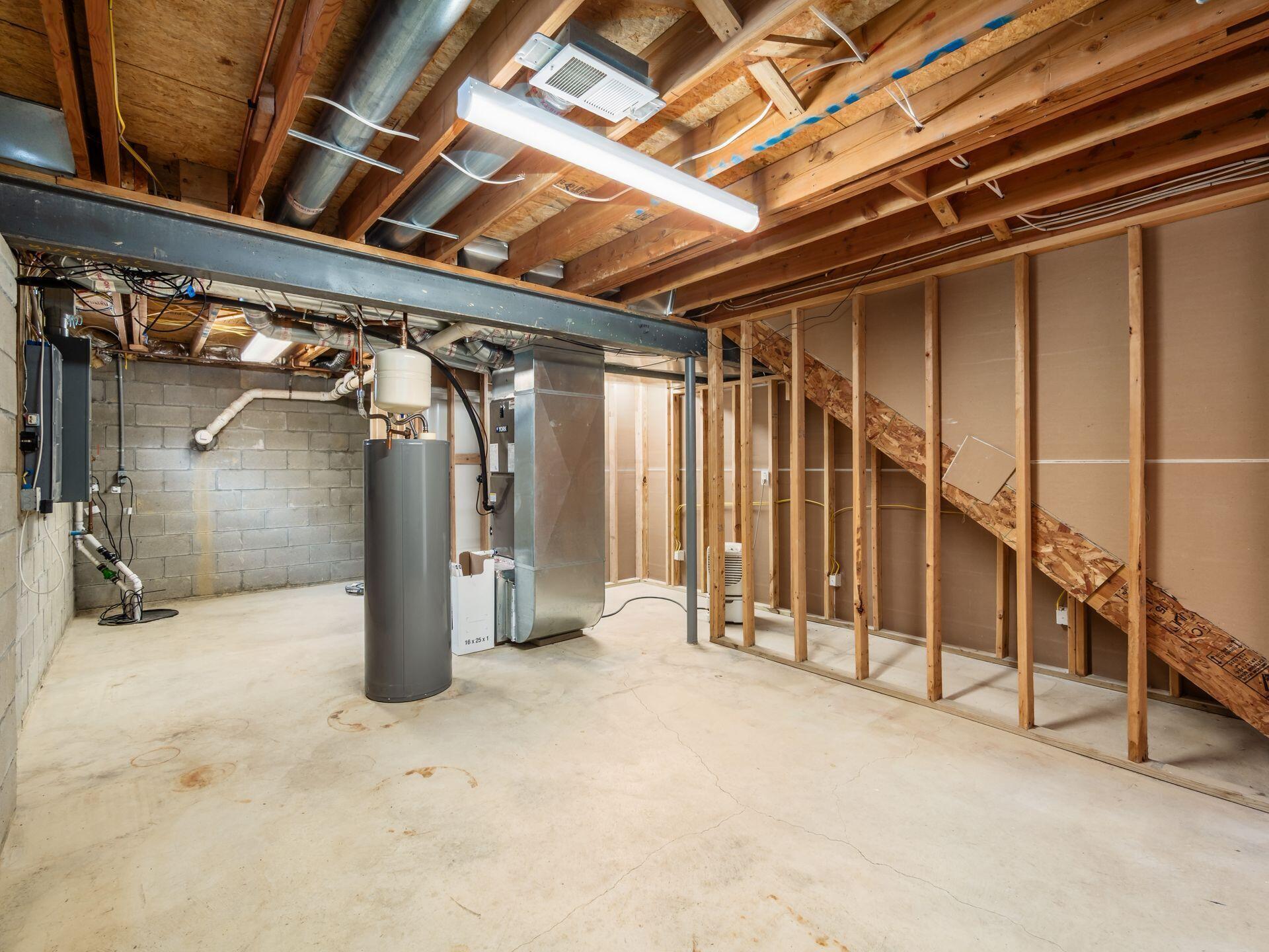 401 Curve Road Delaware, OH 43015 - Photo 29 of 48 Basement Storage & Mechanicals
