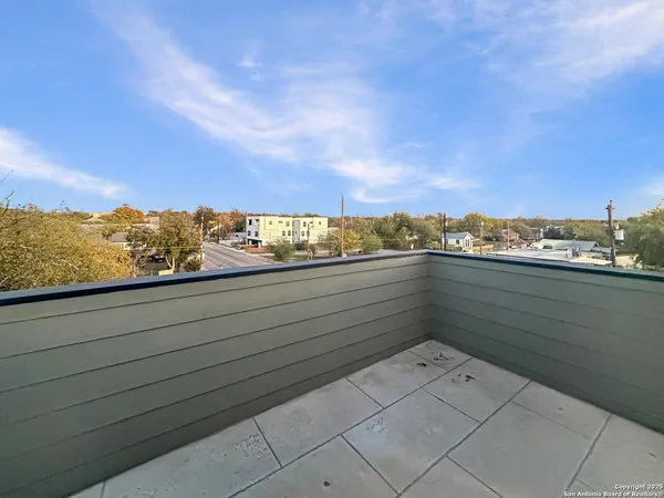 a view of terrace
