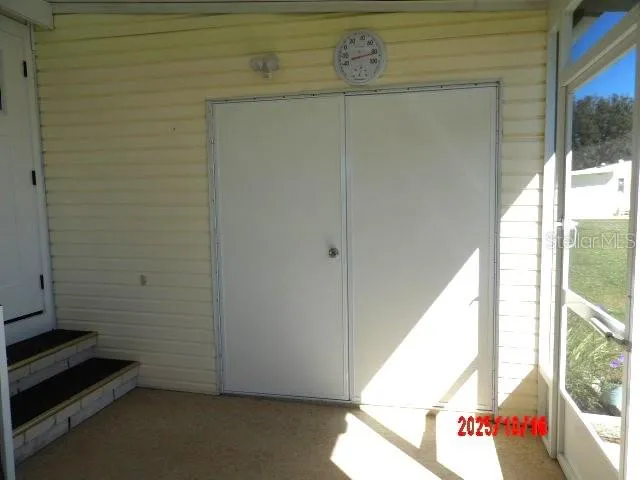 a view of an entryway