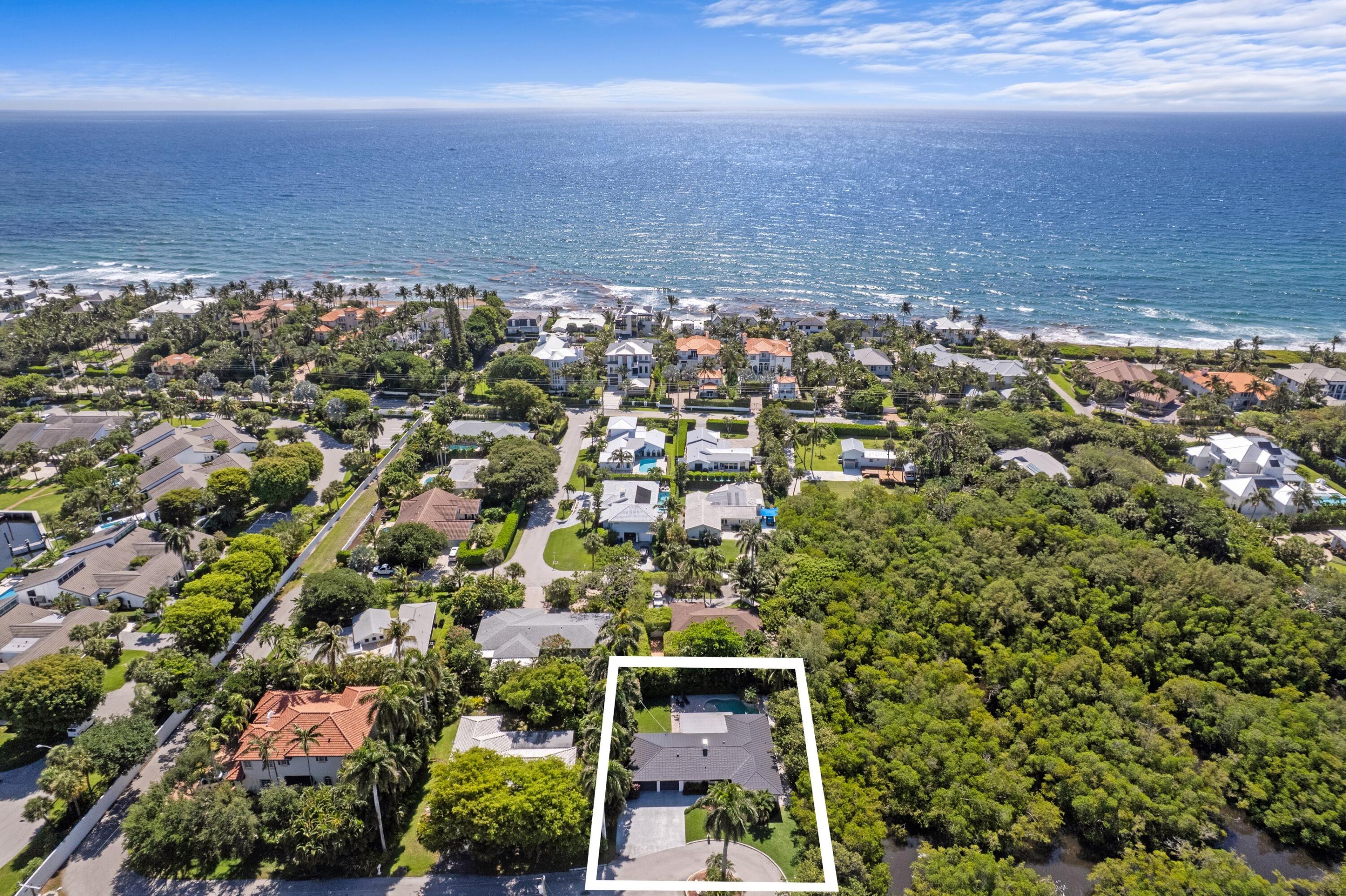 35 Anna Street Ocean Ridge, FL 33435 - Photo 2 of 75 an aerial view of multiple house