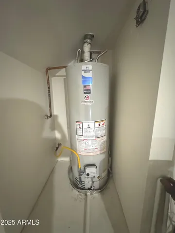 a view of water heater
