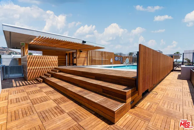 a view of city from balcony