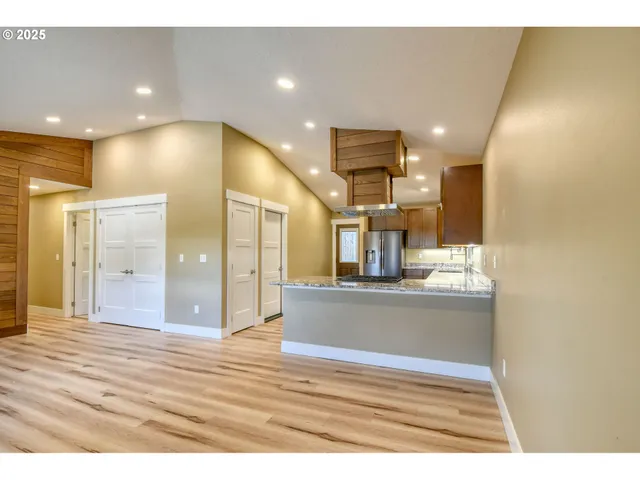 a view of a living room with a sink