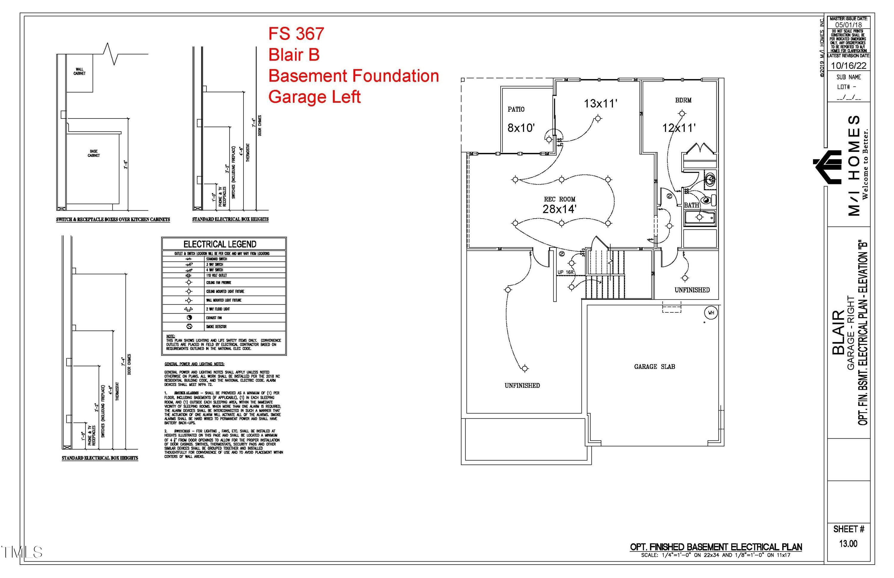 2501 Red Bluff Road New Hill, NC 27562 - Photo 8 of 16 FS 367 MLS Blair B Basement Contract Fil