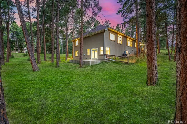 a view of a house with a window