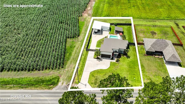 $445,000 | 3703 Daspit Road, New Iberia, LA 70563