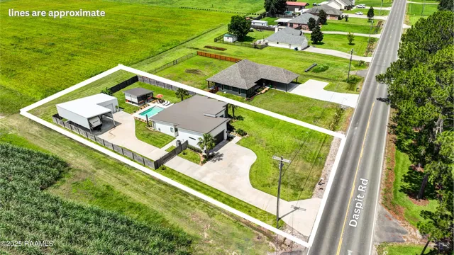 $445,000 | 3703 Daspit Road, New Iberia, LA 70563