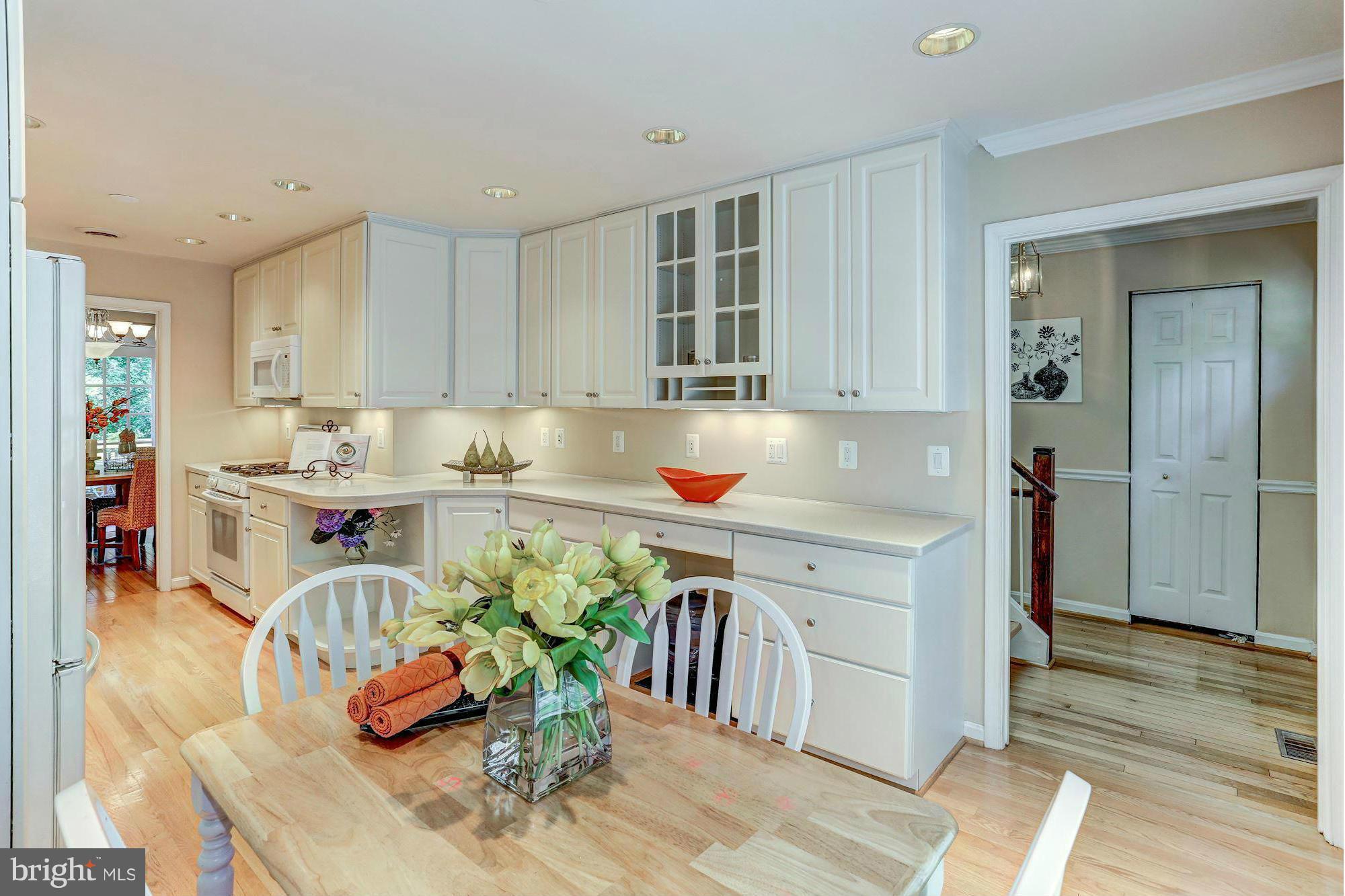 2109 Golf Course Drive Reston, VA 20191 - Photo 5 of 30 Upgraded custom kitchen w/ expanded cabinetry