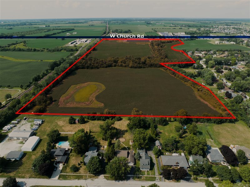 0 West Church Road Beecher, IL 60401 - Photo 2 of 2 an aerial view of a houses