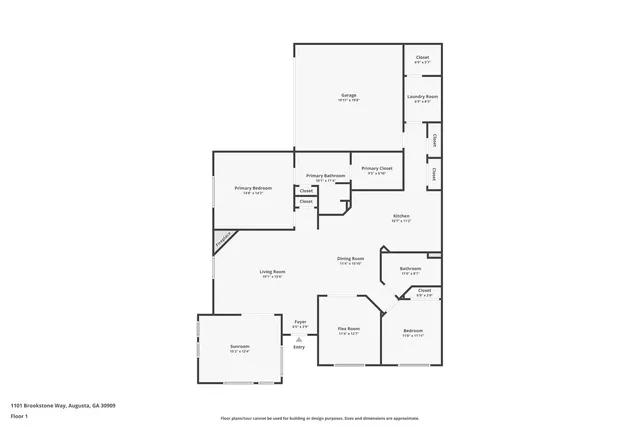 $315,000 | 1101 Brookstone Way, Augusta, GA 30909