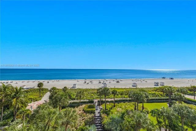 a view of beach and ocean