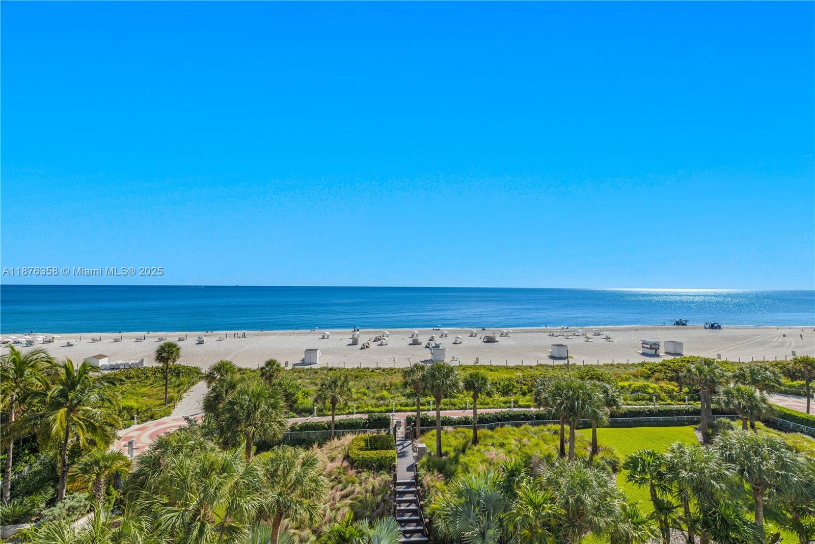 3739 Collins Avenue, Unit N501 Miami Beach, FL 33140 - Photo 16 of 19 a view of beach and ocean