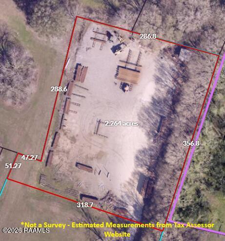 1149 A Garber Road Broussard, LA 70518 - Photo 2 of 5 Tract 3 - Measurements