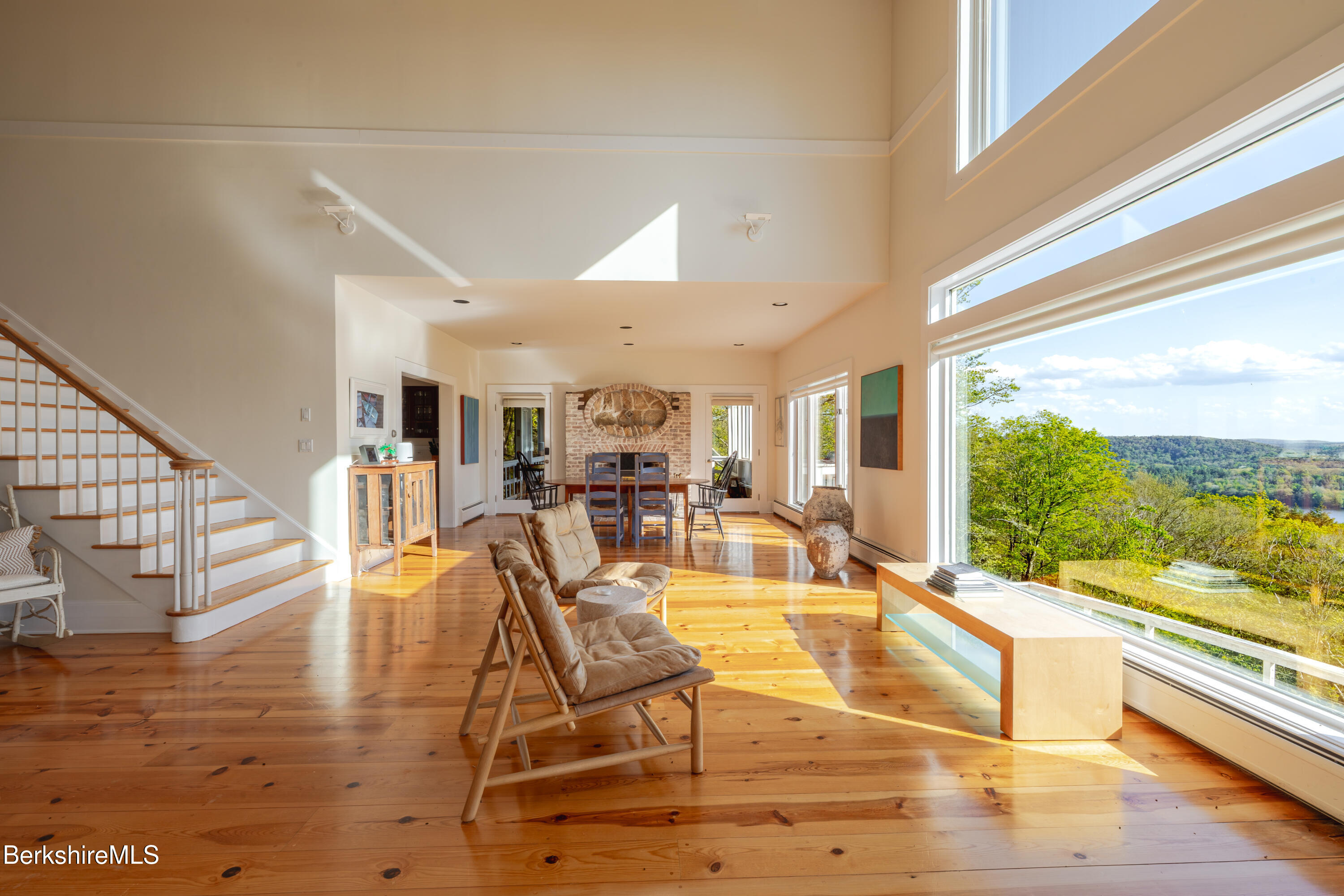 169 Mt Hunger Road Monterey, MA 01245 - Photo 11 of 47 VIEW TO DINING AREA