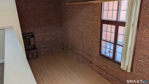 a view of wooden floor in a house