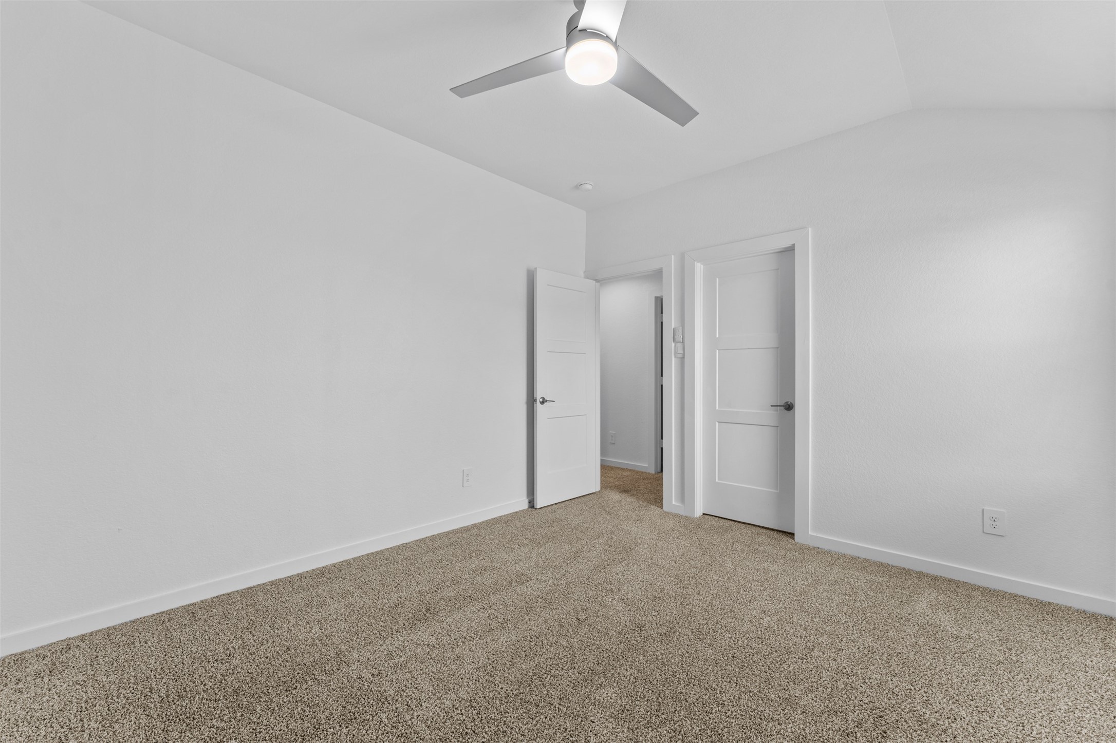 22503 Modica Rift Lane Katy, TX 77449 - Photo 35 of 47 an empty room with a empty space and a ceiling fan