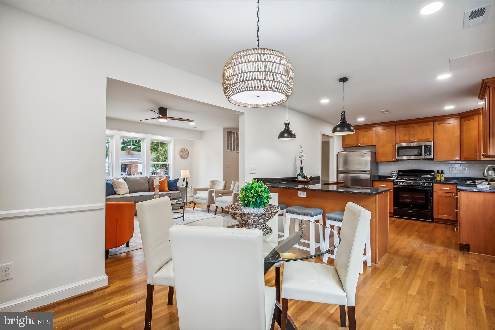 2307 Barbour Road Falls Church, VA 22043 - Photo 9 of 58 Dining room with walk-out to deck and carport