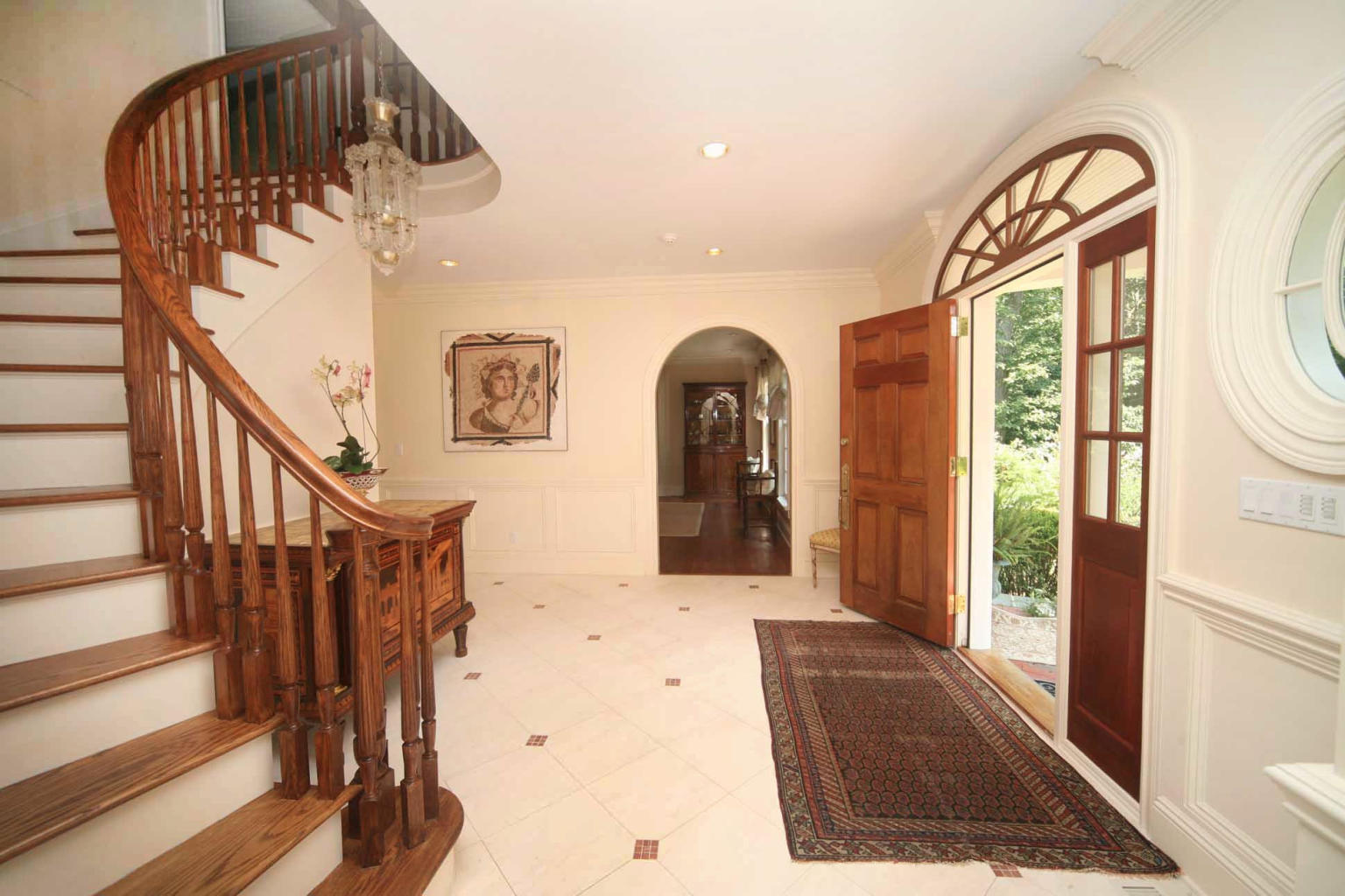 262 Lukes Wood Road New Canaan, CT 06840 - Photo 4 of 34 a view of entryway with wooden floor