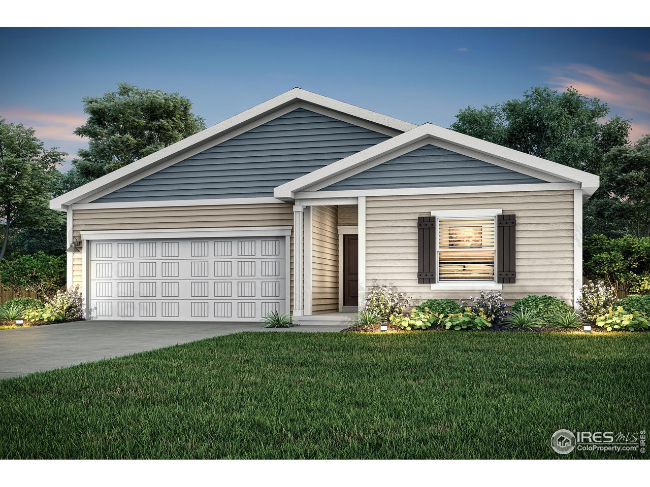 151 Equine Road Berthoud, CO 80513 - Photo 1 of 2 a front view of a house with a garden