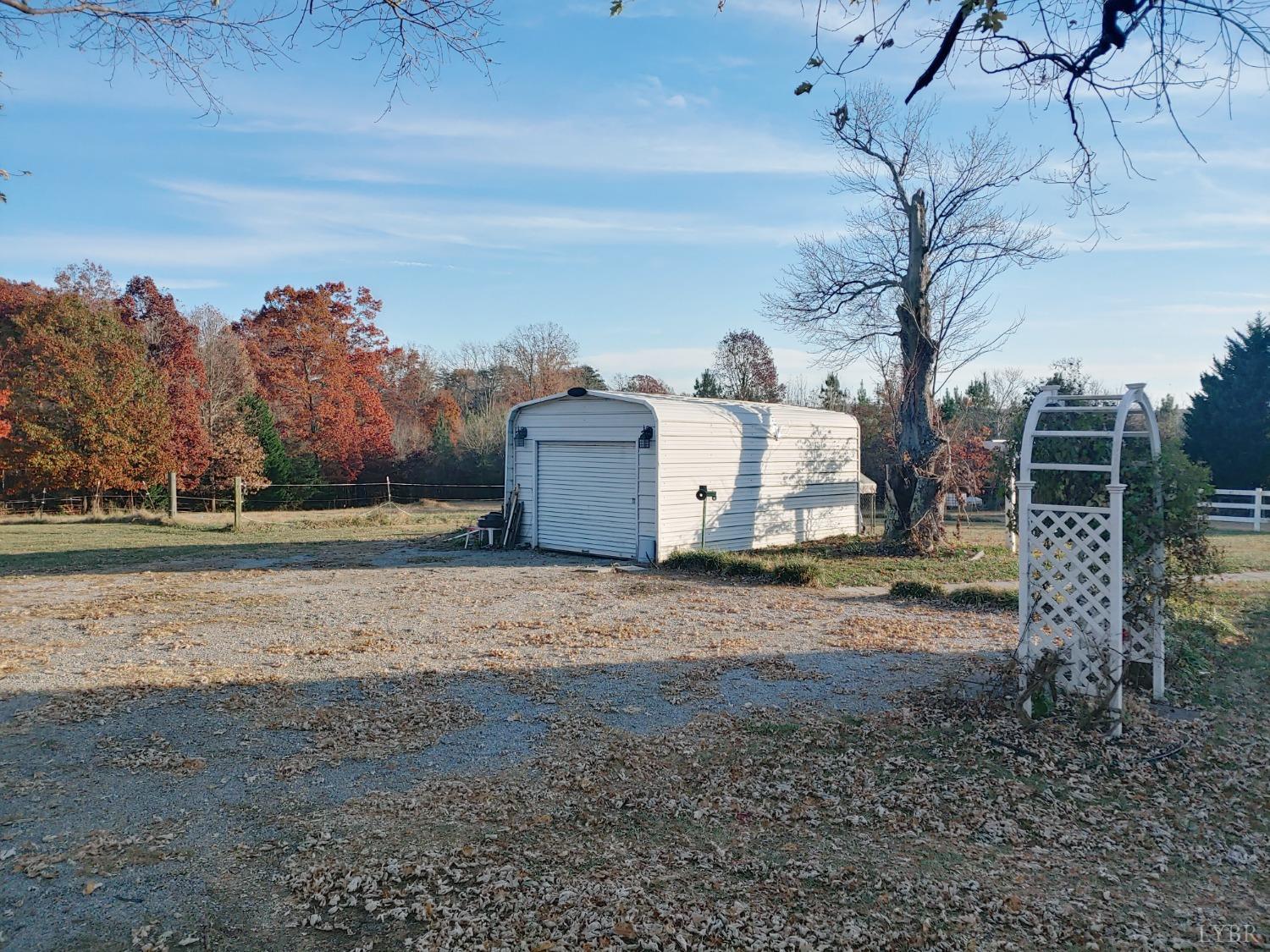 3941 Shula Drive Hurt, VA 24563 - Photo 18 of 67 a view of a yard with wooden fence