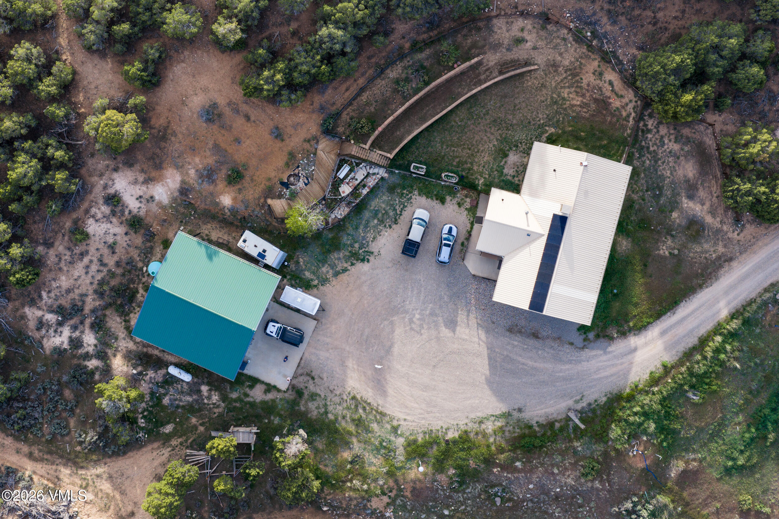 59 County Road 317 Rifle, CO 81650 - Photo 61 of 70 Home & Shop Aerial