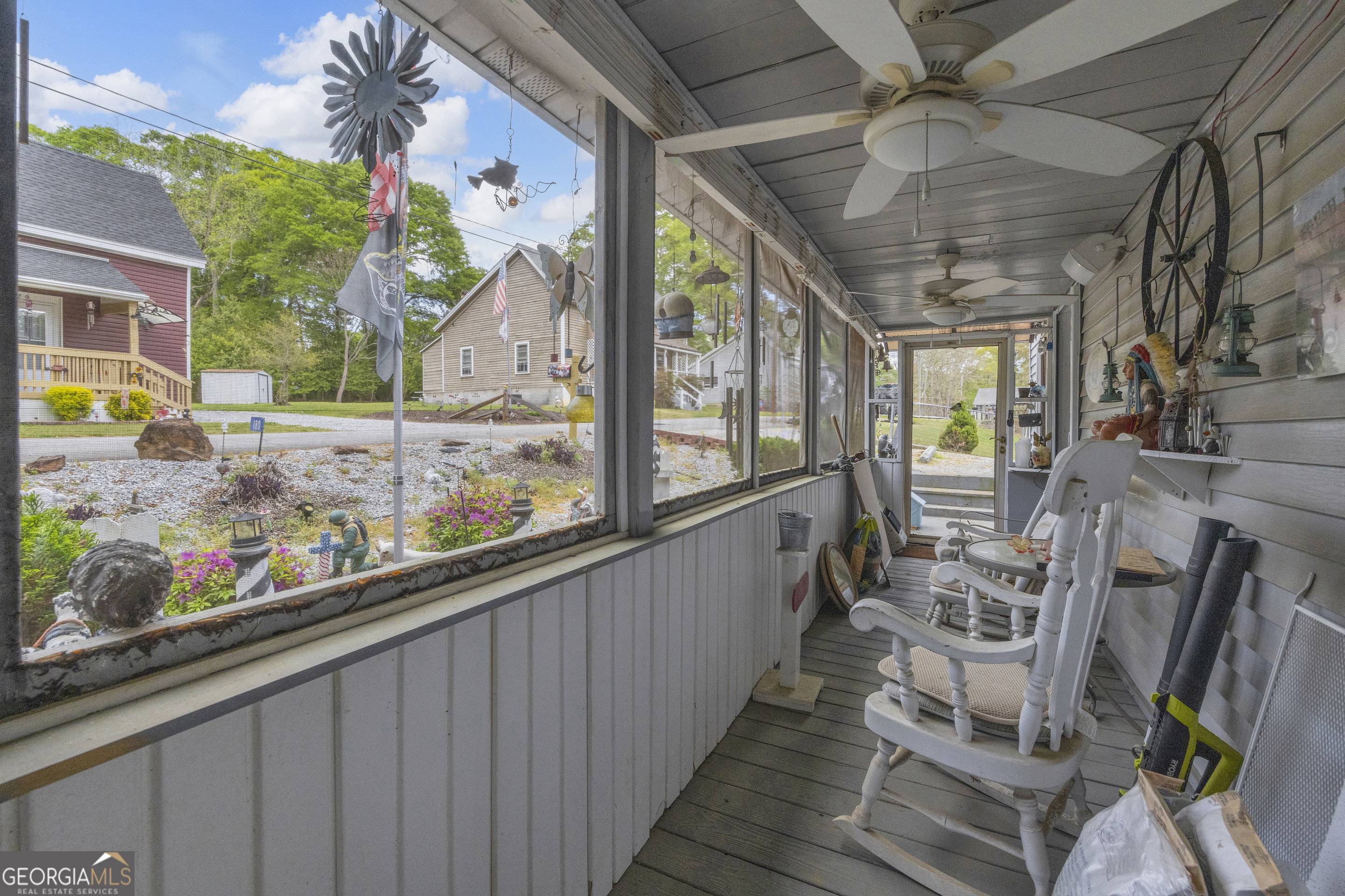 180 Liberty Circle Hartwell, GA 30643 - Photo 34 of 58 a view of a porch with furniture