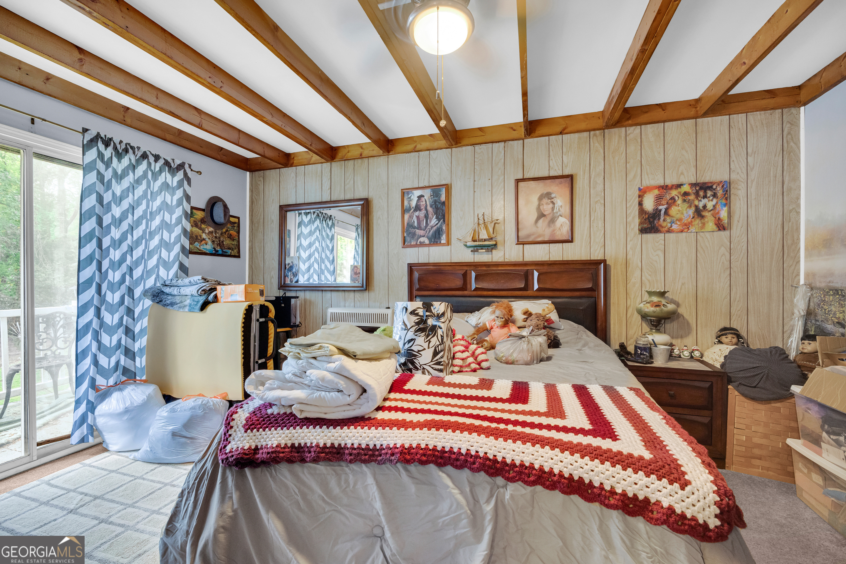 180 Liberty Circle Hartwell, GA 30643 - Photo 54 of 58 a bedroom with bed and wooden floor