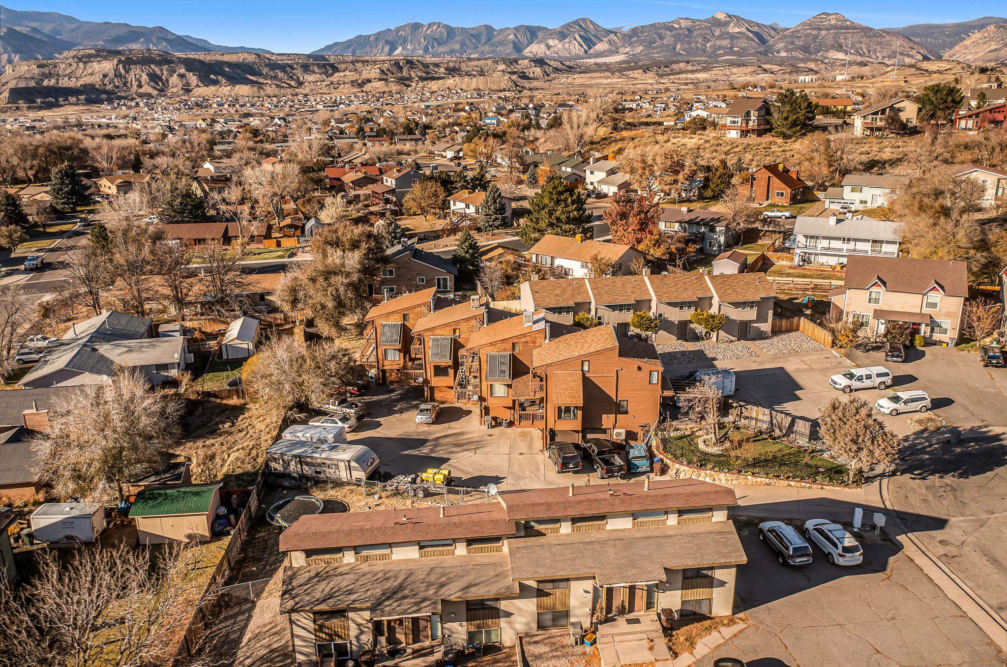 759 Elder Court Rifle, CO 81650 - Photo 26 of 26 an aerial view of residential houses with city view